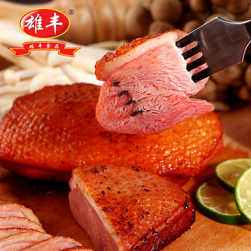 Xiong Feng Frozen Food Smoked Duck Breast 180g Duck Breast Semi-finished Product Hotel Fast Food Restaurant Duck Meat Catering Wholesale