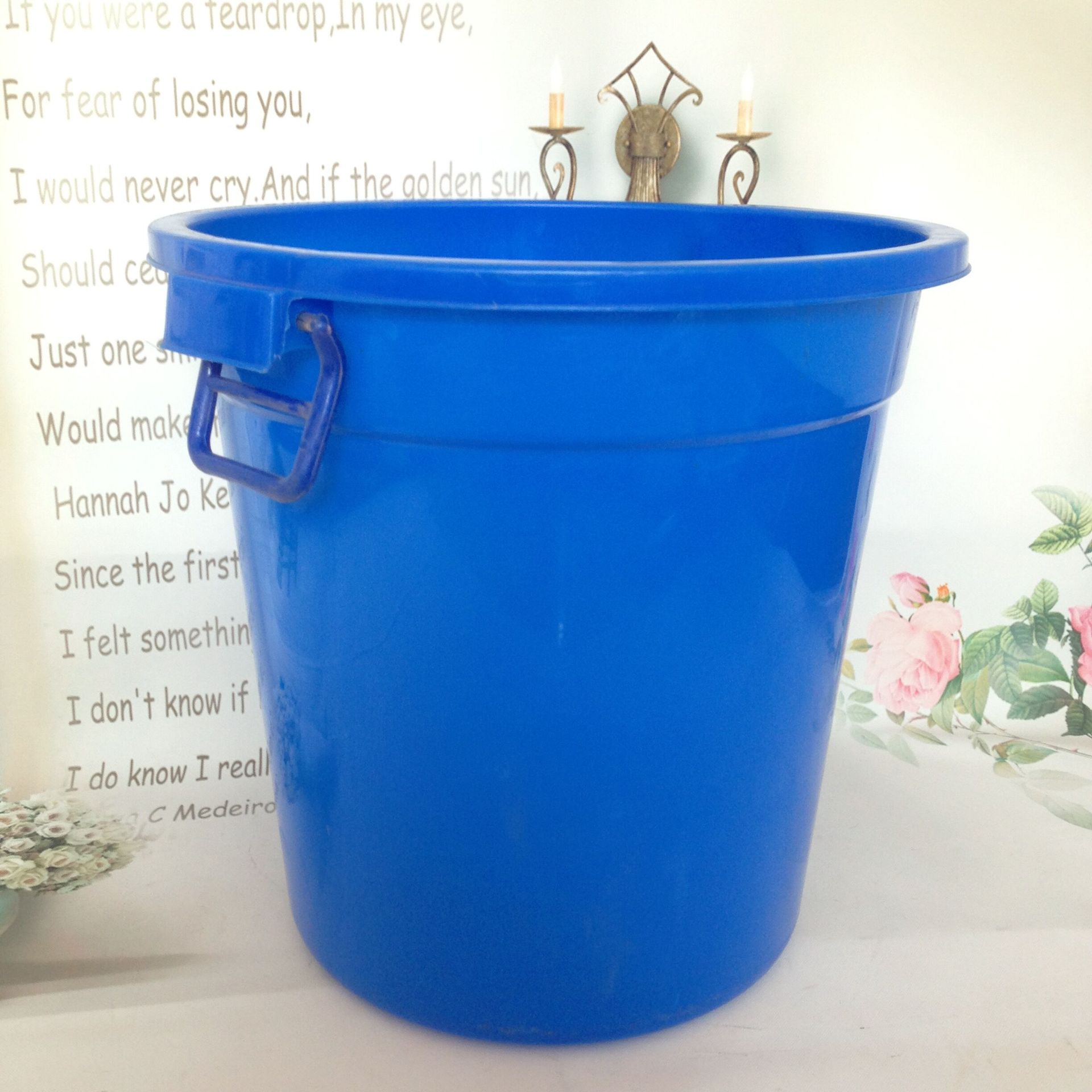 厂家直供加厚大号塑料水桶水缸 塑料储水桶 带盖塑料大桶化工桶阿里巴巴