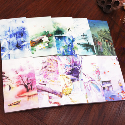 中国风古风便签本随身携带口袋本可撕便签本学生用品小礼品|ru