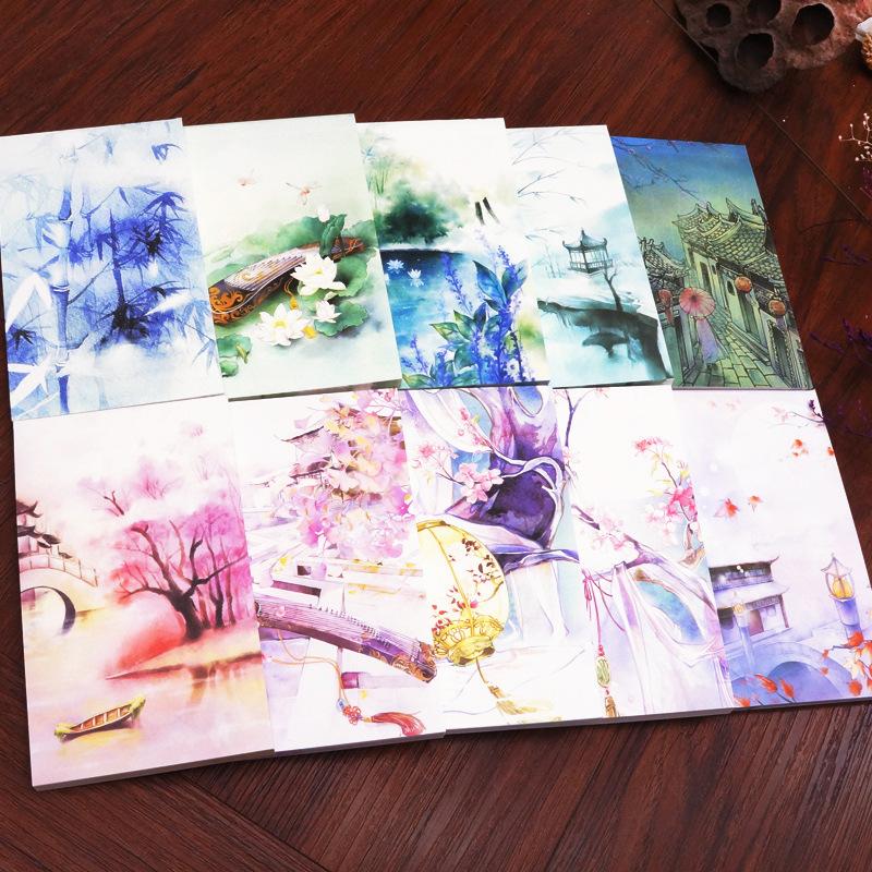 中国风古风便签本随身携带口袋本可撕便签本学生用品小礼品|ru