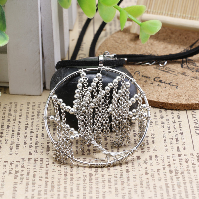 批发采购毛衣链-宝格力新款 纯手工编织流苏珠