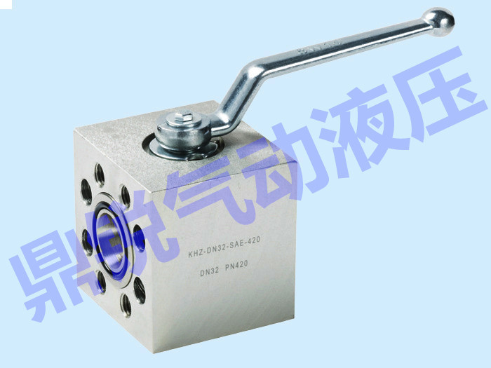 KHZ-DN432-SAE420 KHZ-DN50-SAE420 二位二通液压球阀 高压球阀