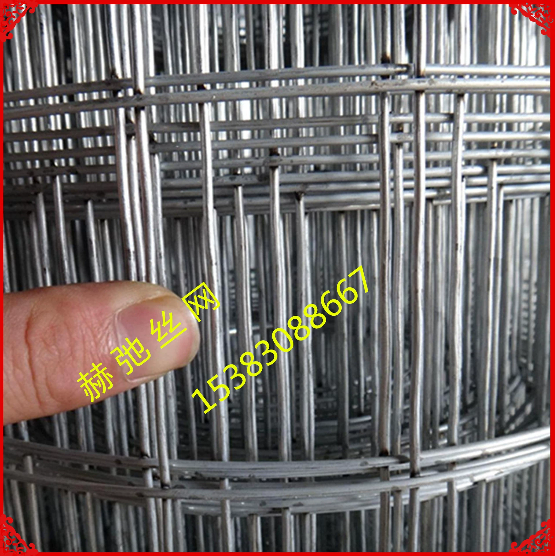 Factory direct sales Corn Circle Welded Mesh Galvanized Corn Circle Drying Wire Mesh 2.0mm Circle Rod Subnet