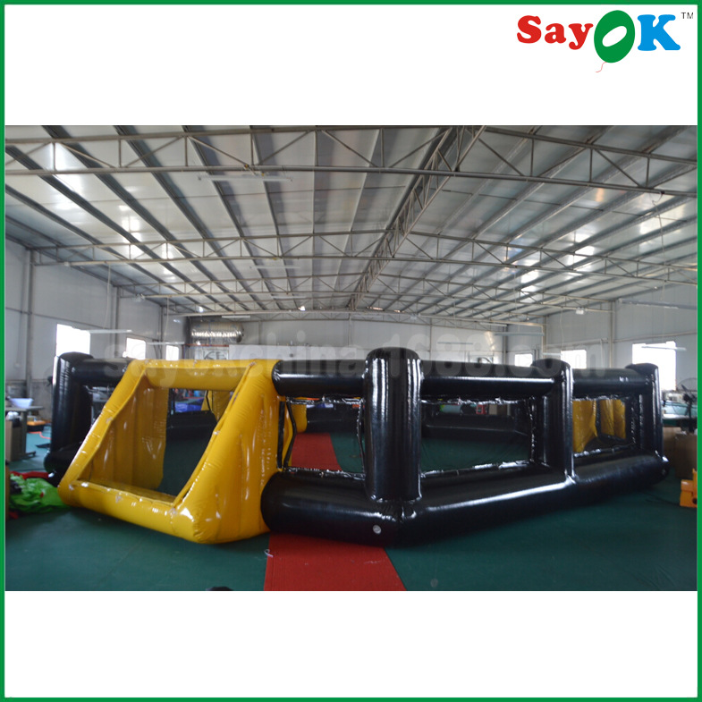 厂家定制各种时尚充气球场 大型室外PVC充气球场 闭气足球场