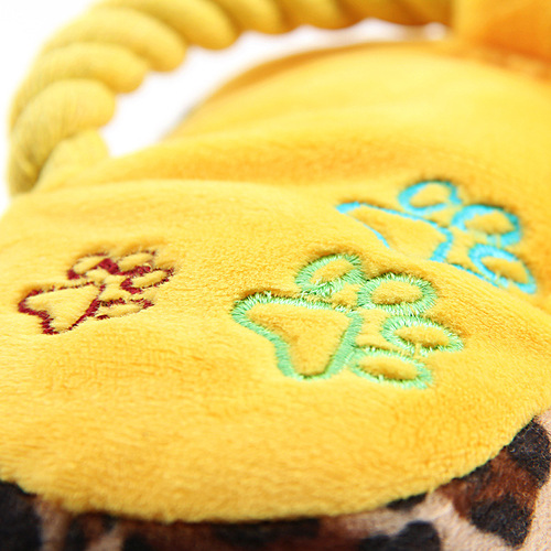 Factory direct sales wholesale new pet toys sound plush flip-flops dog toys wholesale