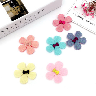 Bright small flowers ② magic stickers fixed bangs stickers seamless post stickers 2 yuan small jewelry hair accessories