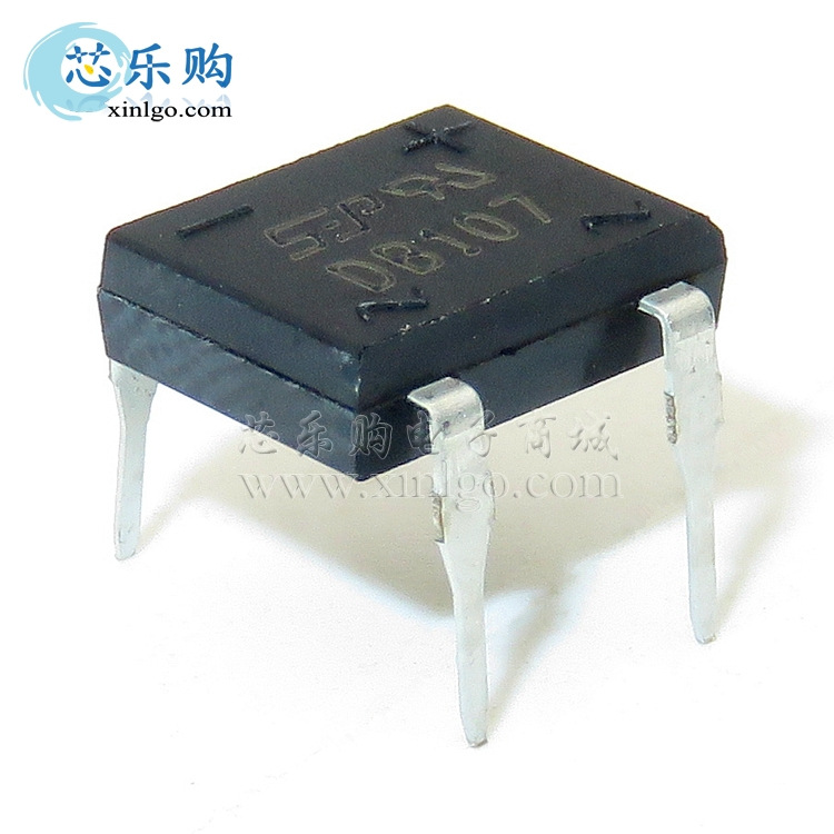 整流桥 DB107 DIP-4 直插 1000V 1A SEP 整流桥 桥堆 [全新正品]