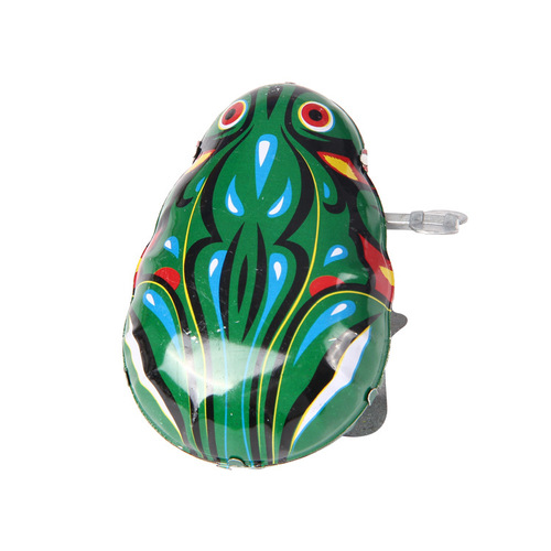 Bestselling Iron Frog Spring-Loaded Mouse Toy from the Year of the Rat 2020, Classic Nostalgic Stands for Gen X, Retro Street Vendor Style