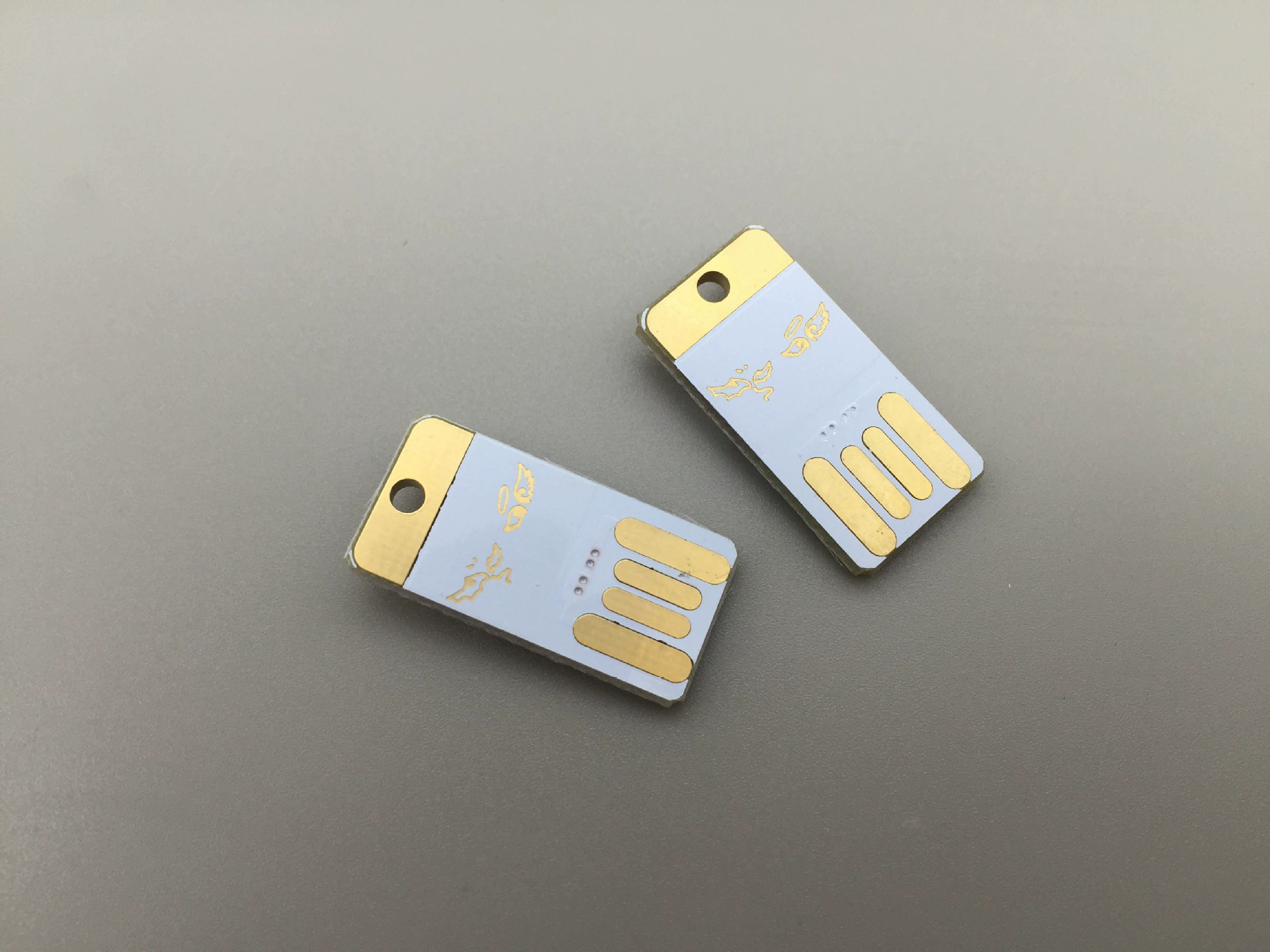 Mini Creative LG Light Source USB Mobile Light Lights double -sided can be inserted double -sided and inserted small fat pier USB light