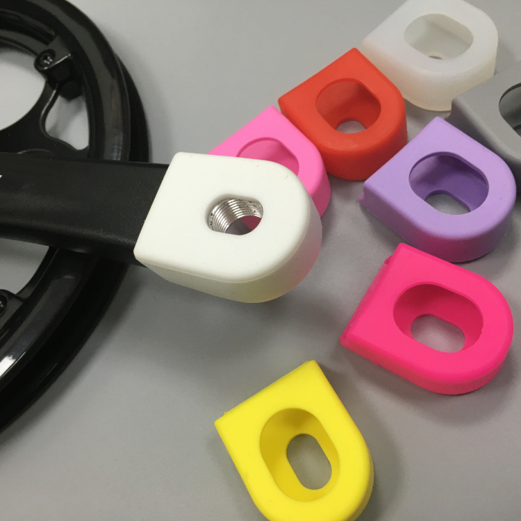 ZTTO bicicleta de montaña de carretera universal bicicleta plegable disco de dientes manivela funda protectora cubierta protectora funda de silicona