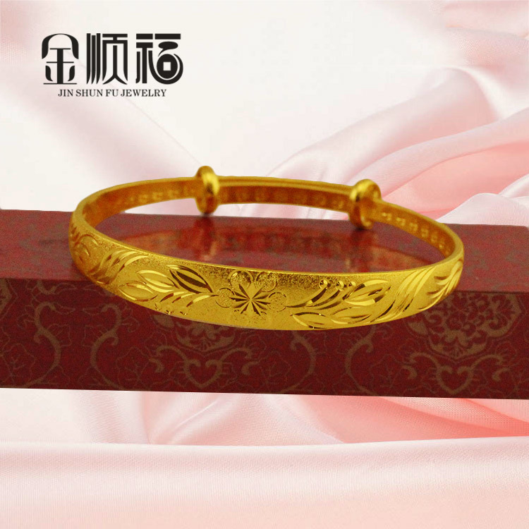 砂面花蕊梅花手镯3