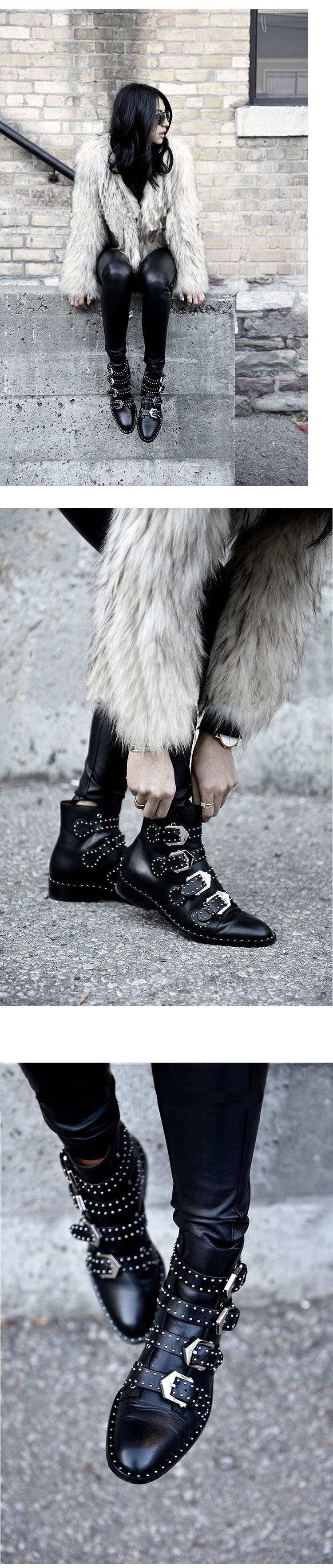 Bottes femme en PU artificiel - Ref 3355459 Image 8