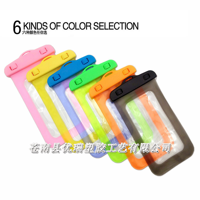 高品质拍照触屏手机透明防水袋潜水套 通用PVC防水袋批发1