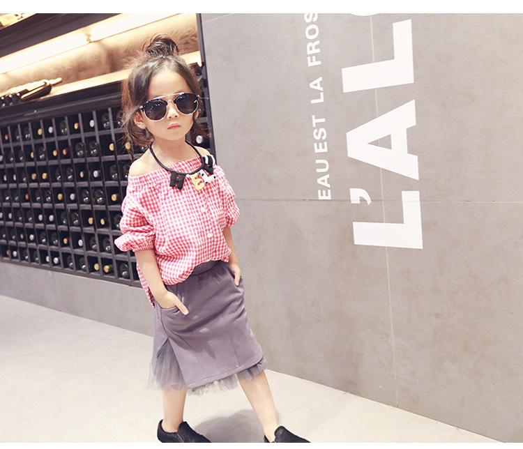 Chemise fille DOUBAO à manche longue - Ref 2084698 Image 8