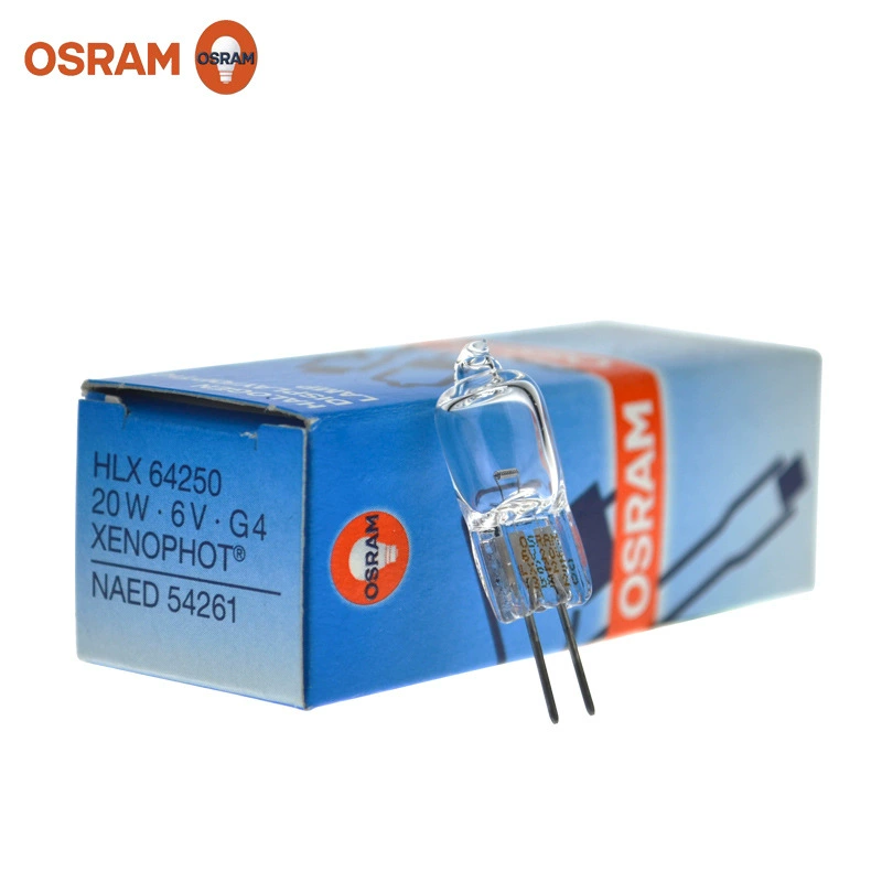 Osram, оригинальная лампа для микроскопа/проектора, 6В, 20Вт