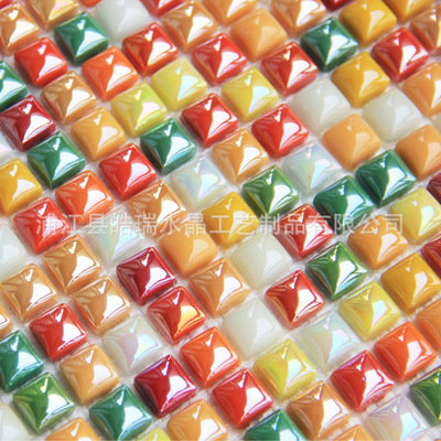 新款玻璃通体马赛克 卫生间水晶玻璃马赛克 电视背景墙锦砖批发|ms