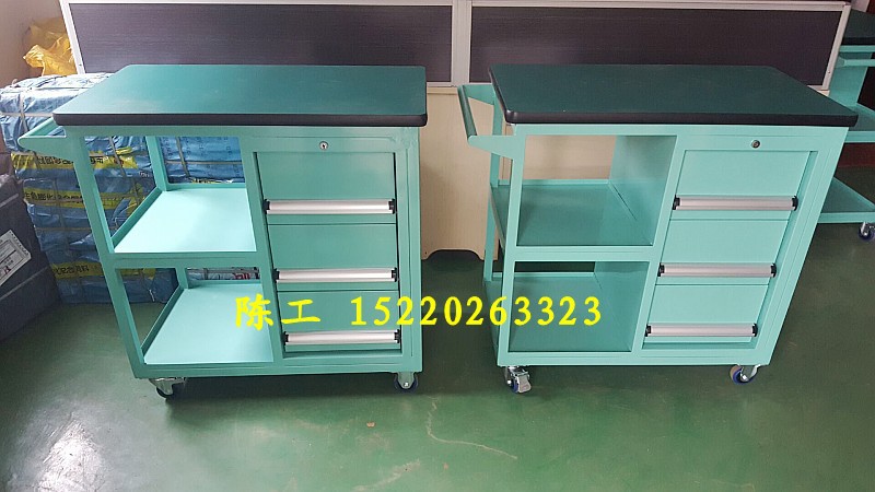 手推三抽工具车2_conew1