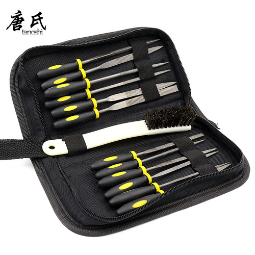Tang's assorted wood rasp set 15 pieces polishing assorted woodworking hardwood wood carving rasp small wood rasp set