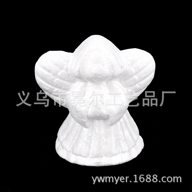 保丽龙泡沫小天使复活节装饰道具白坯