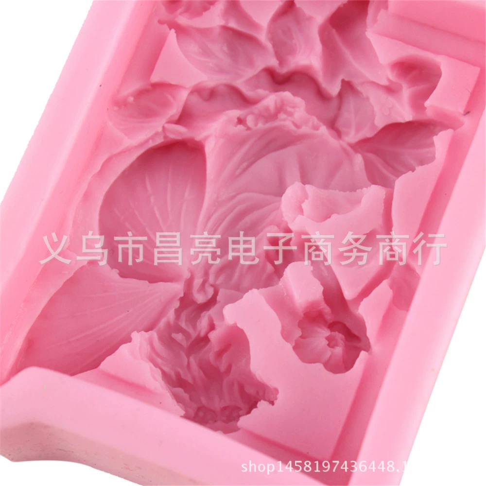 Аcrylic decorations, silicone fondant, soap mold, handmade