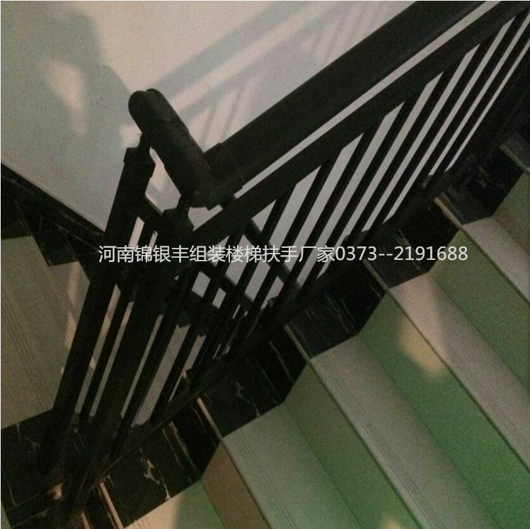 郑州 组装楼梯栏杆扶手 河南锌钢无焊接护栏 产品
