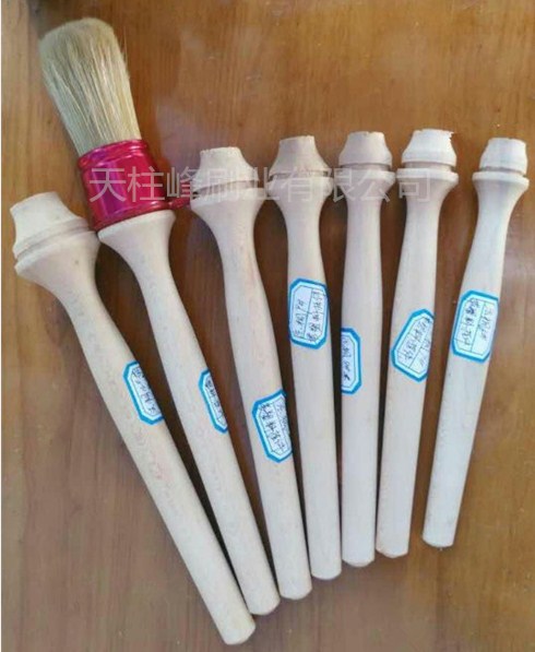 生产猪鬃圆头刷 木柄圆头刷 圆头油漆刷 圆头清洁刷 小毛刷