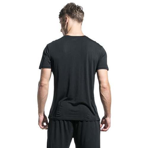 Men's Modest T-Shirt, Loose Fit, V-Neck, Large Size, Sports Style, Stylish, Spring and Summer Casual, Versatile