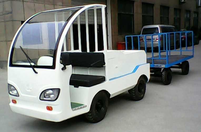 供应5吨电动牵引车 牵引车厂家 牵引车头运输货物电动车