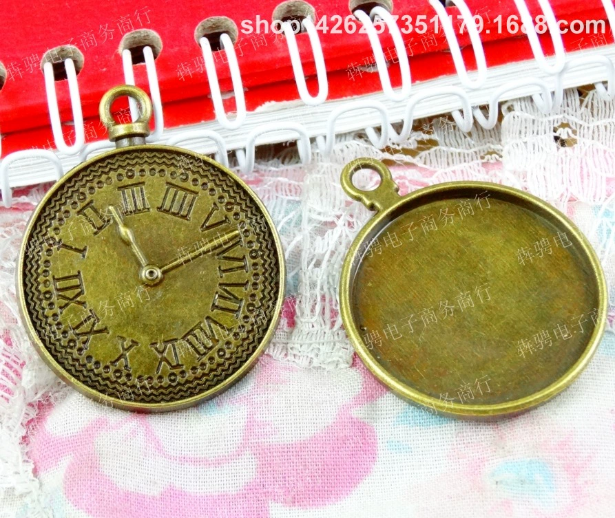 Retro часы, аксессуар, 8 грамм, DIY, 25 мм, 50 шт