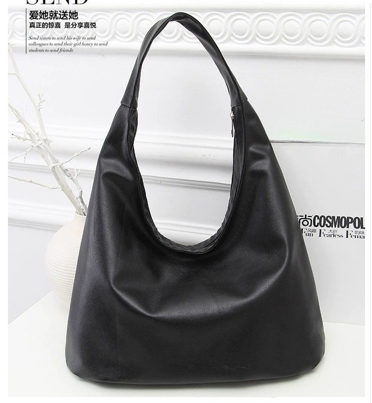 Сумка через плечо one-shoulder leisure 2020, чёрная, 40×12×30 см