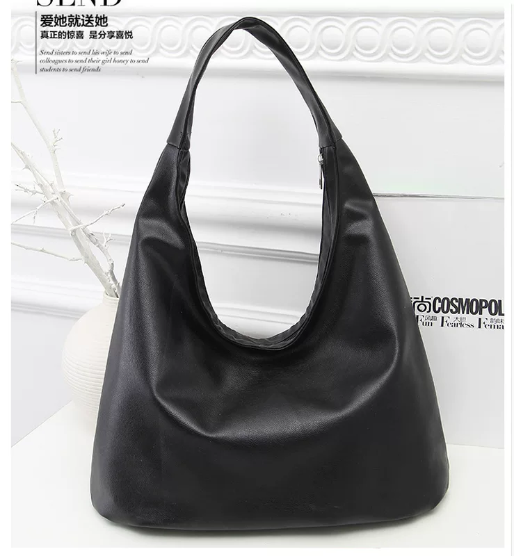 Сумка через плечо one-shoulder leisure 2020, чёрная, 40×12×30 см