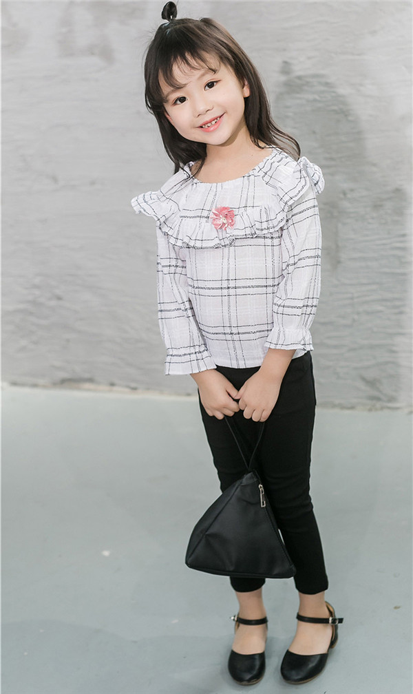 Chemise fille à manche longue - Ref 2087001 Image 15