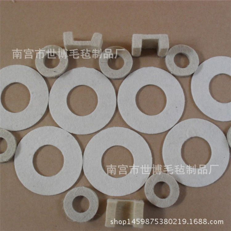 [按图纸订]羊毛毡垫 工业密封异型毛毡垫片 吸油毛毡垫 羊毛垫圈