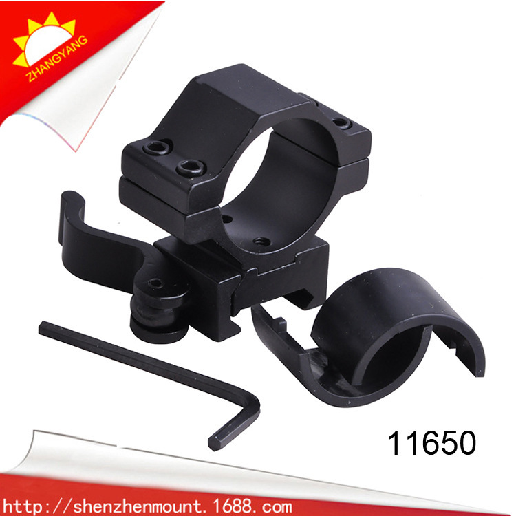 Manufacturers kc06 25 / 30mm millimeter Bicycle Flashlight aluminium alloy QD Clamp