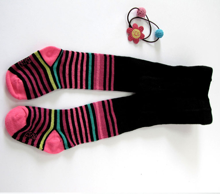 春秋冬款纯棉保暖儿童宝宝连裤袜 加档厚婴儿打底裤袜子 外贸原单