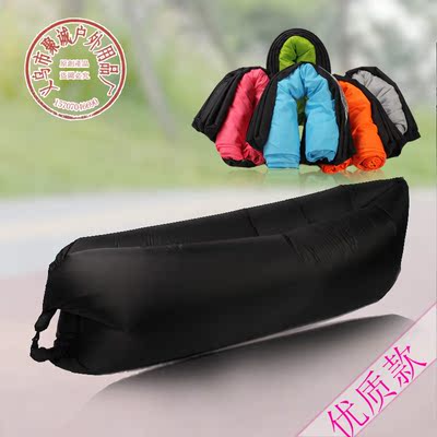 Jucheng 190 Taffeta outdoors fast Inflatable bed Sandy beach Sleeping bag Lazy man atmosphere sofa Manufacturers custom