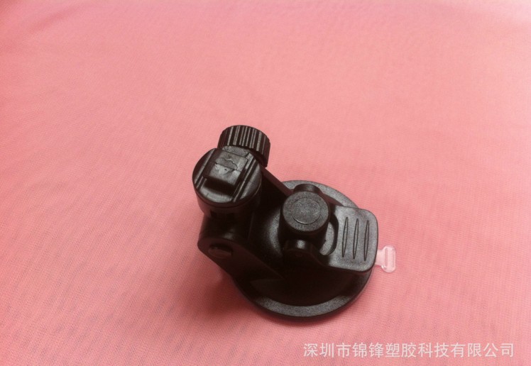 Soporte de grabadora de conducción de venta directa de fábrica 11*11 ranura esférica de 360 grados soporte de hebilla única Ventosa para automóvil