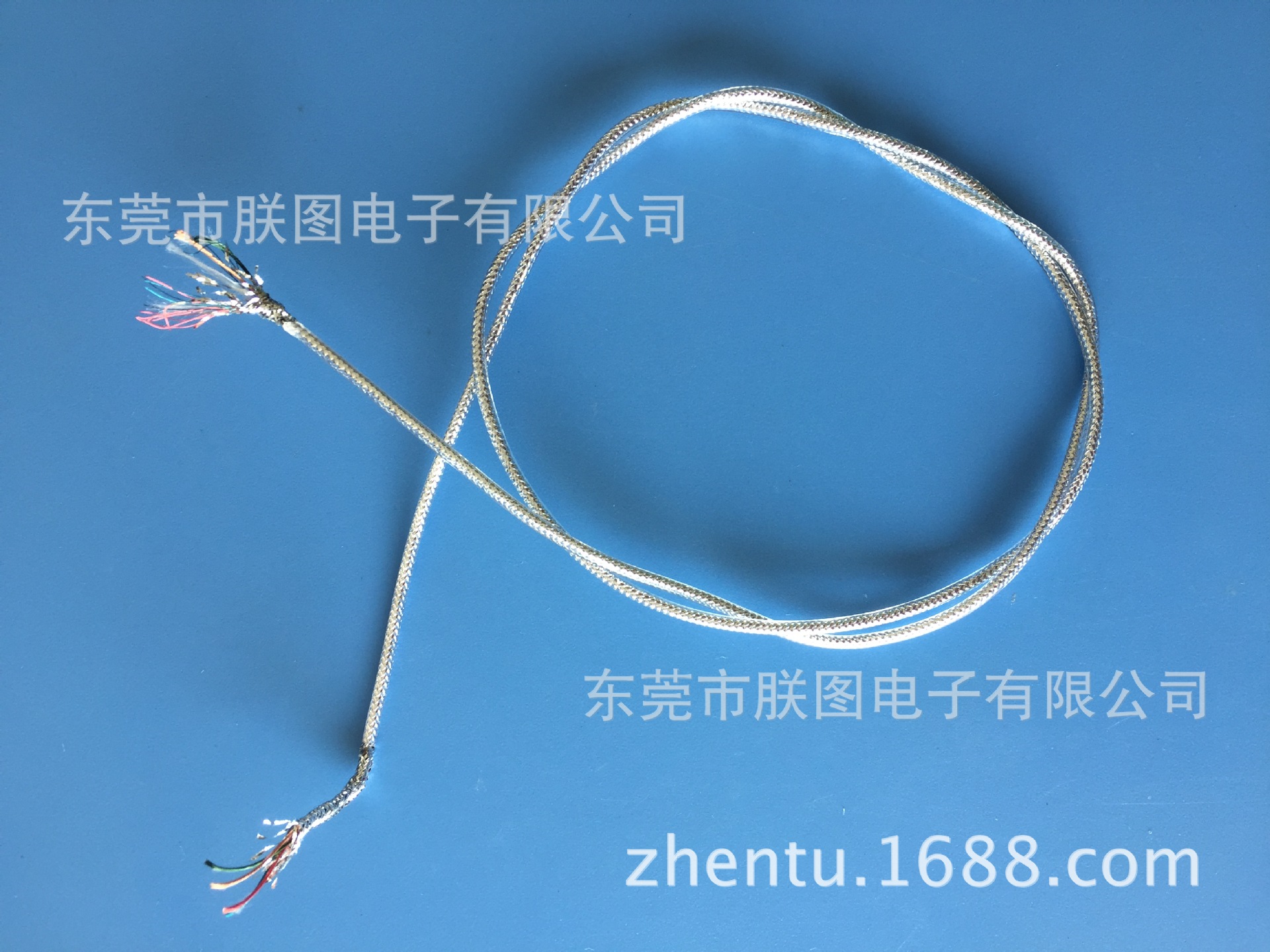 专业生产抗紫外线阻燃白色tpv电线镀锡铜编织多芯TPV电线透明线