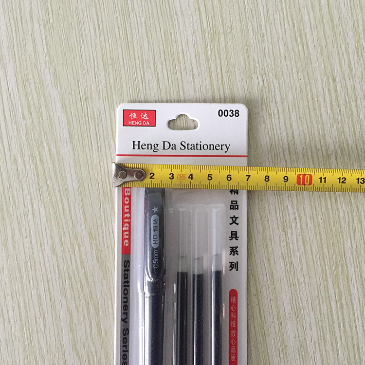 学生文具_1笔3芯粗中性笔 写字笔 圆珠笔 学生