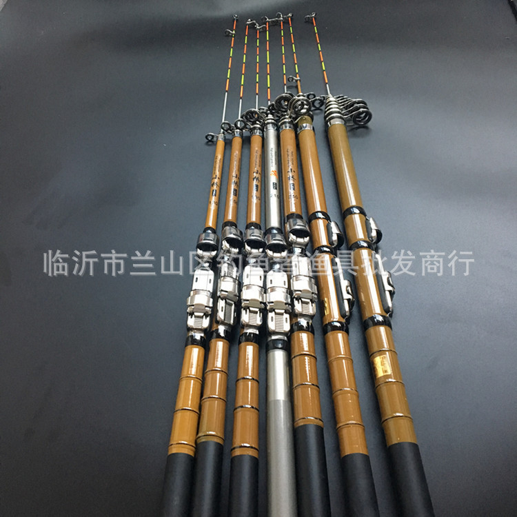 Wholesale small bridge raft Rod 1.5 1.8 2.1 meters fishing rod ice fishing boat boat Rod stem pull section short section