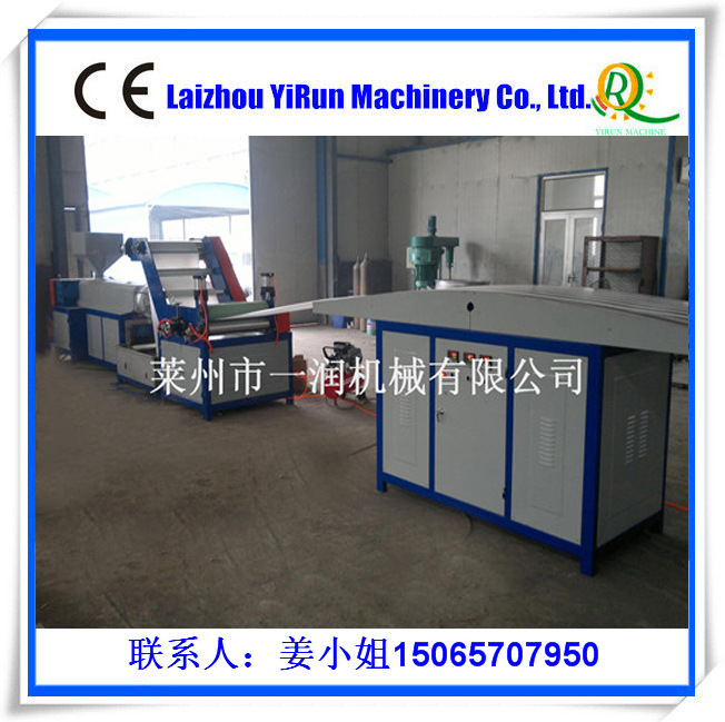 塑料网状撕裂膜农业捆草绳拉丝机生产线 打草绳全套生产设备