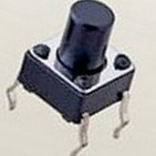 厂家生产 6x6x6插件 轻触开关 按键开关 质量稳定