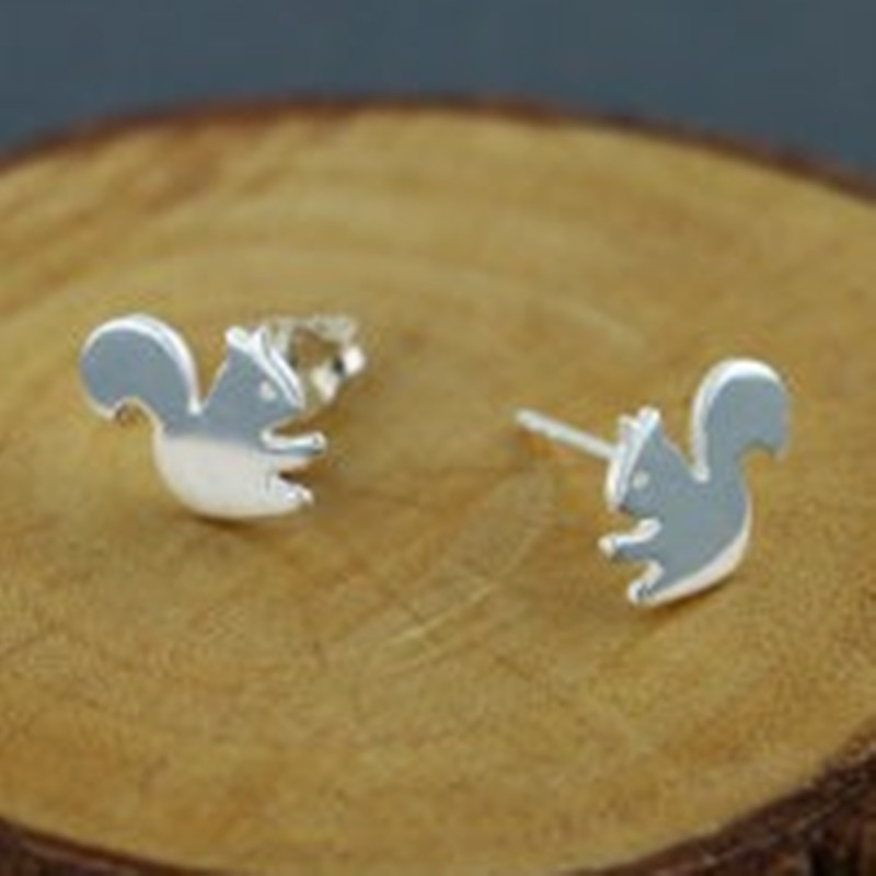Fashion Animal Plating Alloy No Inlaid Earrings Ear Studs display picture 2