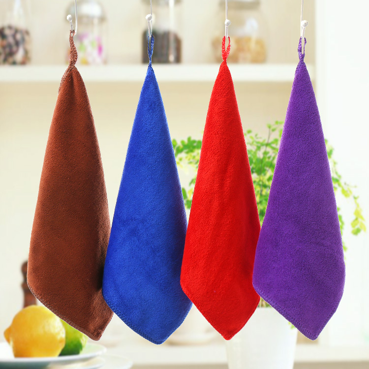 批发洗车毛巾30*30双面绒汽车抛光布细纤维毛巾 擦玻璃专用毛巾