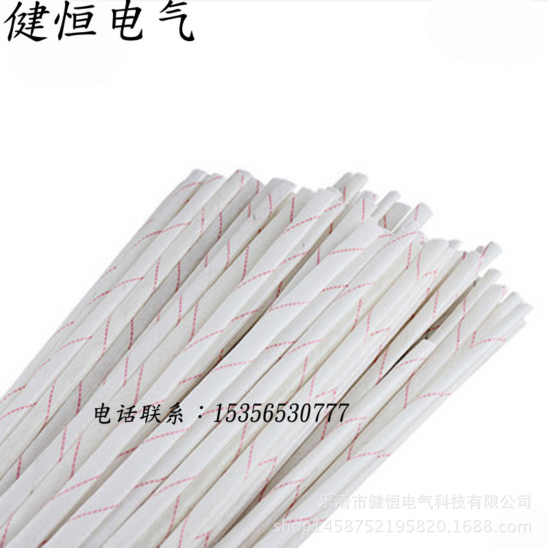 2715聚氯乙烯玻纤漆 黄蜡管6mm玻璃纤维套管 绝缘耐高温线套管