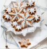 Ceramics for elderly, Christmas decorations, pendant, with snowflakes, Birthday gift, wholesale