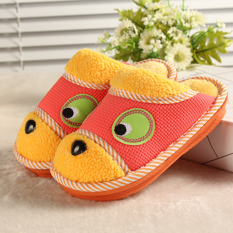 Pantoufles enfants en suède pour printemps - semelle plastique - Ref 1015986 Image 12