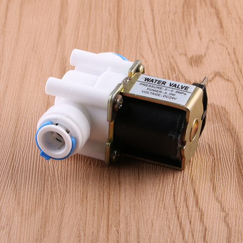 Water inlet solenoid valve 3 minutes 24V pure water machine water purifier waste reverse osmosis ro accessories wholesale quick-connect valve switch