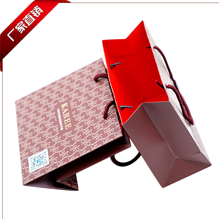 厂家直销 定制定做 白卡纸袋印刷 礼品服装手提袋牛皮通用包装袋