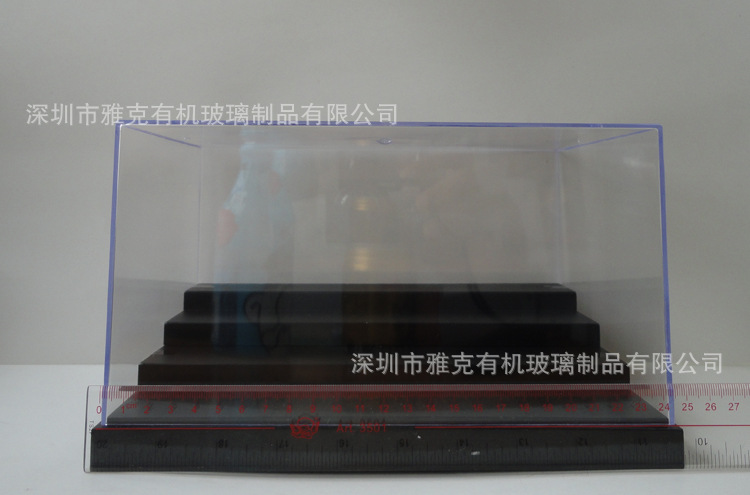 创意经典亚克力爱心收纳展示盒精美PS包装盒创意亚克力礼品盒子